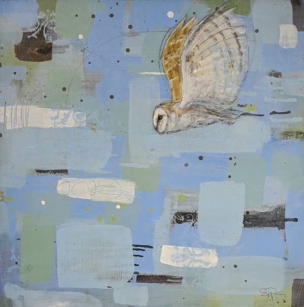 - Mixed Media on Canvas, Painting by Suzy Sharpe, measuring 50 x 50 cm (H x W) £475